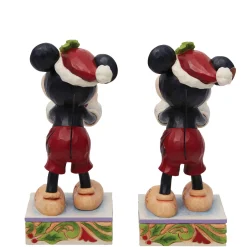 Disney Traditions Santa Mickey With Gift
