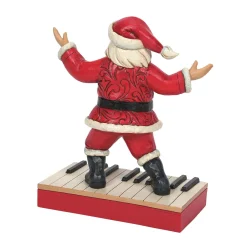 FAO Schwarz by Jim Shore Santa On Keyboard