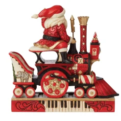 FAO Schwarz by Jim Shore Santa Riding Fao Schwarz Train