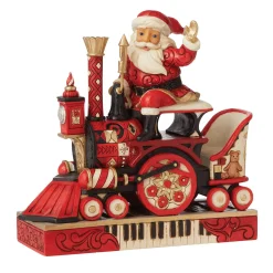 FAO Schwarz by Jim Shore Santa Riding Fao Schwarz Train