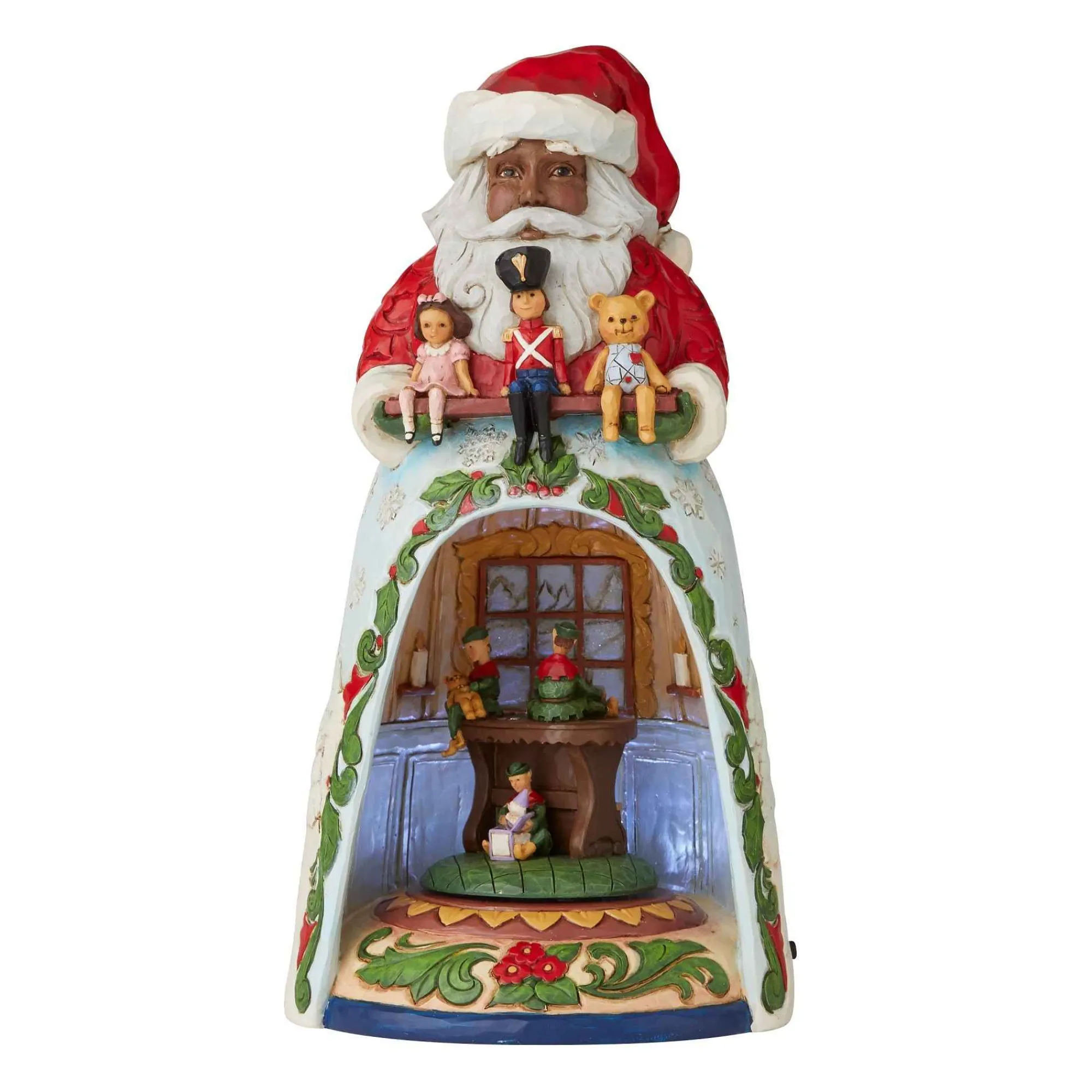 Jim Shore Heartwood Creek Santa Toy Shop Lited Rotatoraa