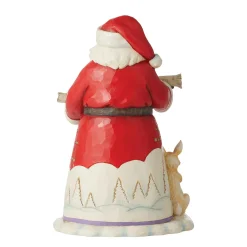 Jim Shore Heartwood Creek Santa With Birch Branch