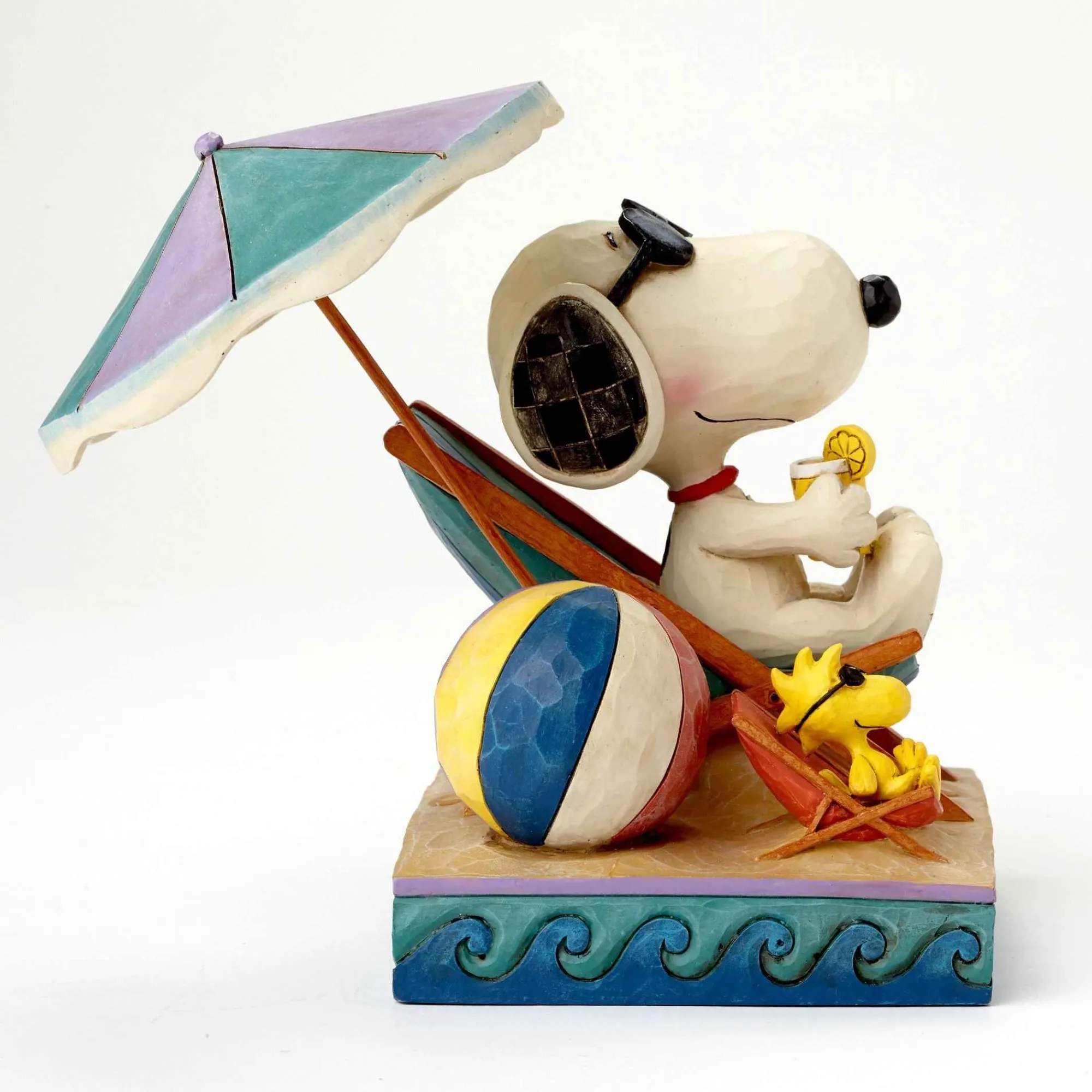 Peanuts by Jim Shore Snoopy And Woodstock At Beach