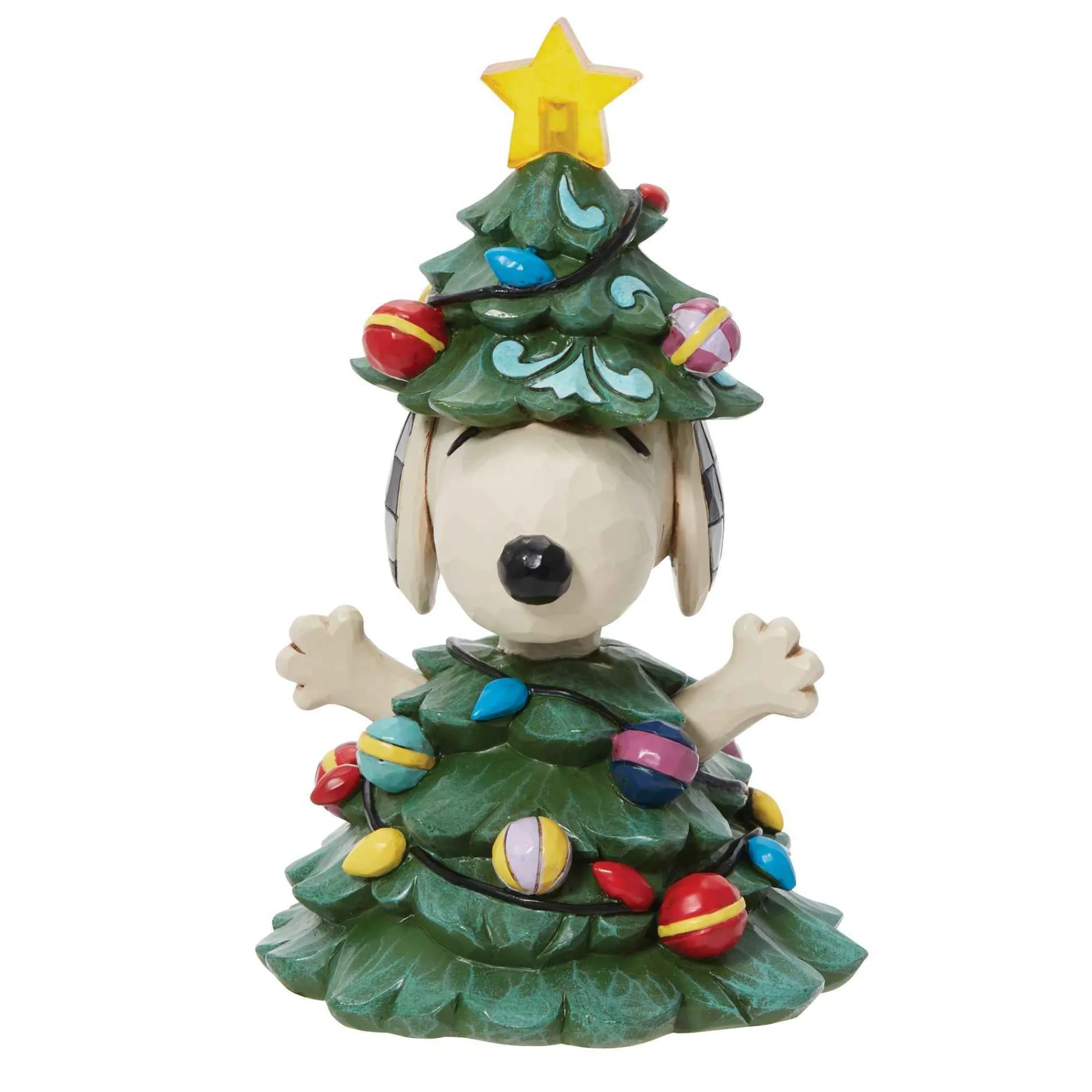 Peanuts by Jim Shore Snoopy As Christmas Tree