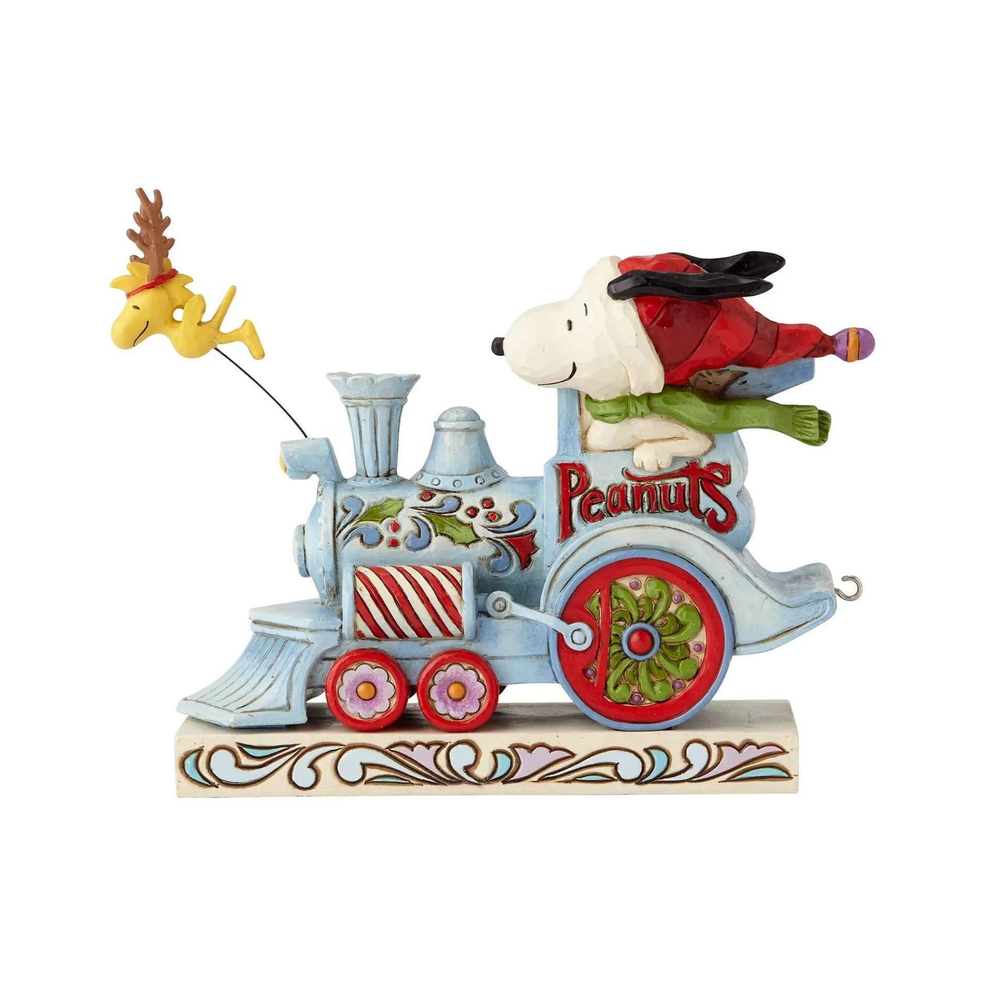 Peanuts by Jim Shore Snoopy Christmas Train Car