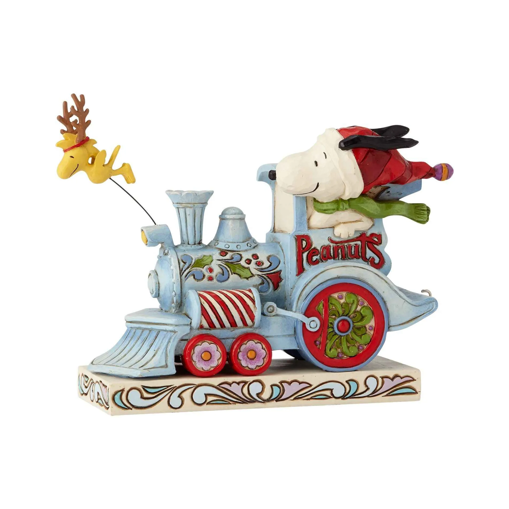 Peanuts by Jim Shore Snoopy Christmas Train Car