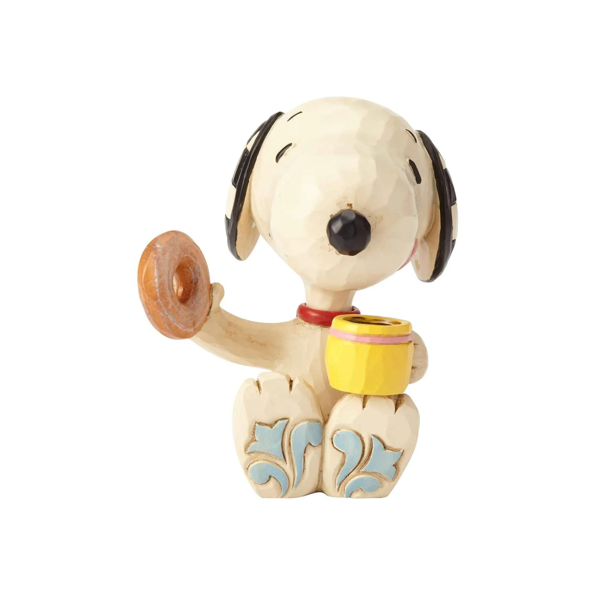 Peanuts by Jim Shore Snoopy Donut & Coffee Mini