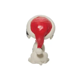 Peanuts by Jim Shore Snoopy Glitter Candy Cane Mini