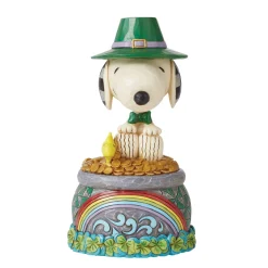 Peanuts by Jim Shore Snoopy On Pot Of Gold