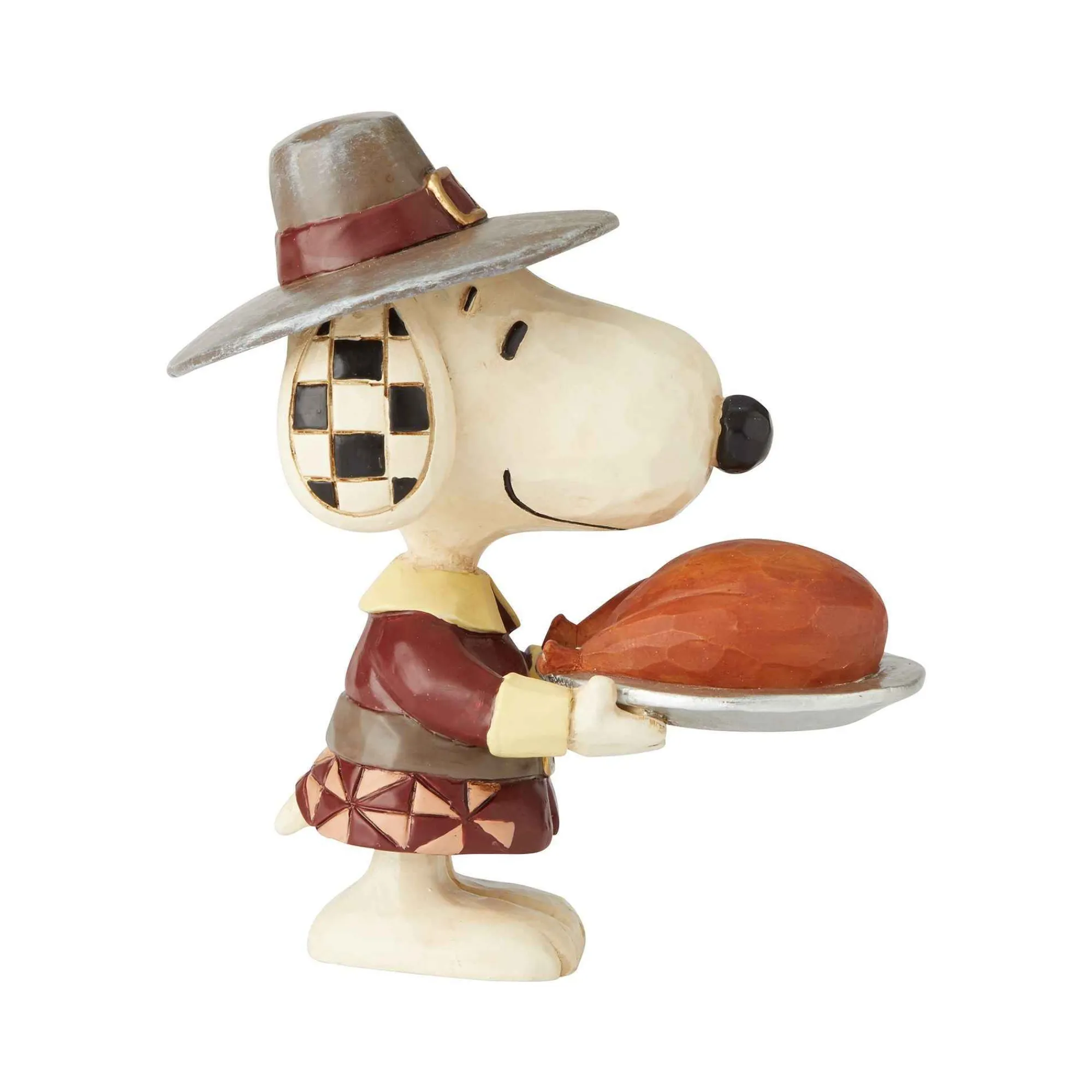 Peanuts by Jim Shore Snoopy Pilgrim Mini Fig