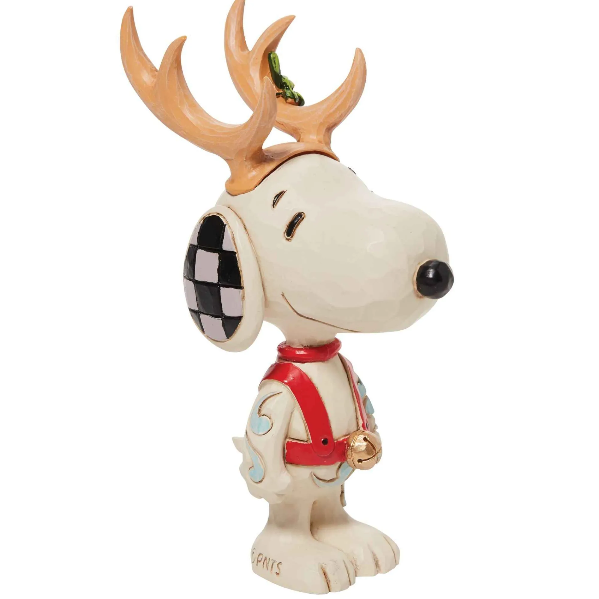 Peanuts by Jim Shore Snoopy Reindeer Mini