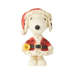Peanuts by Jim Shore Snoopy Santa Mini Fig