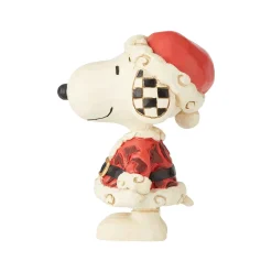 Peanuts by Jim Shore Snoopy Santa Mini Fig