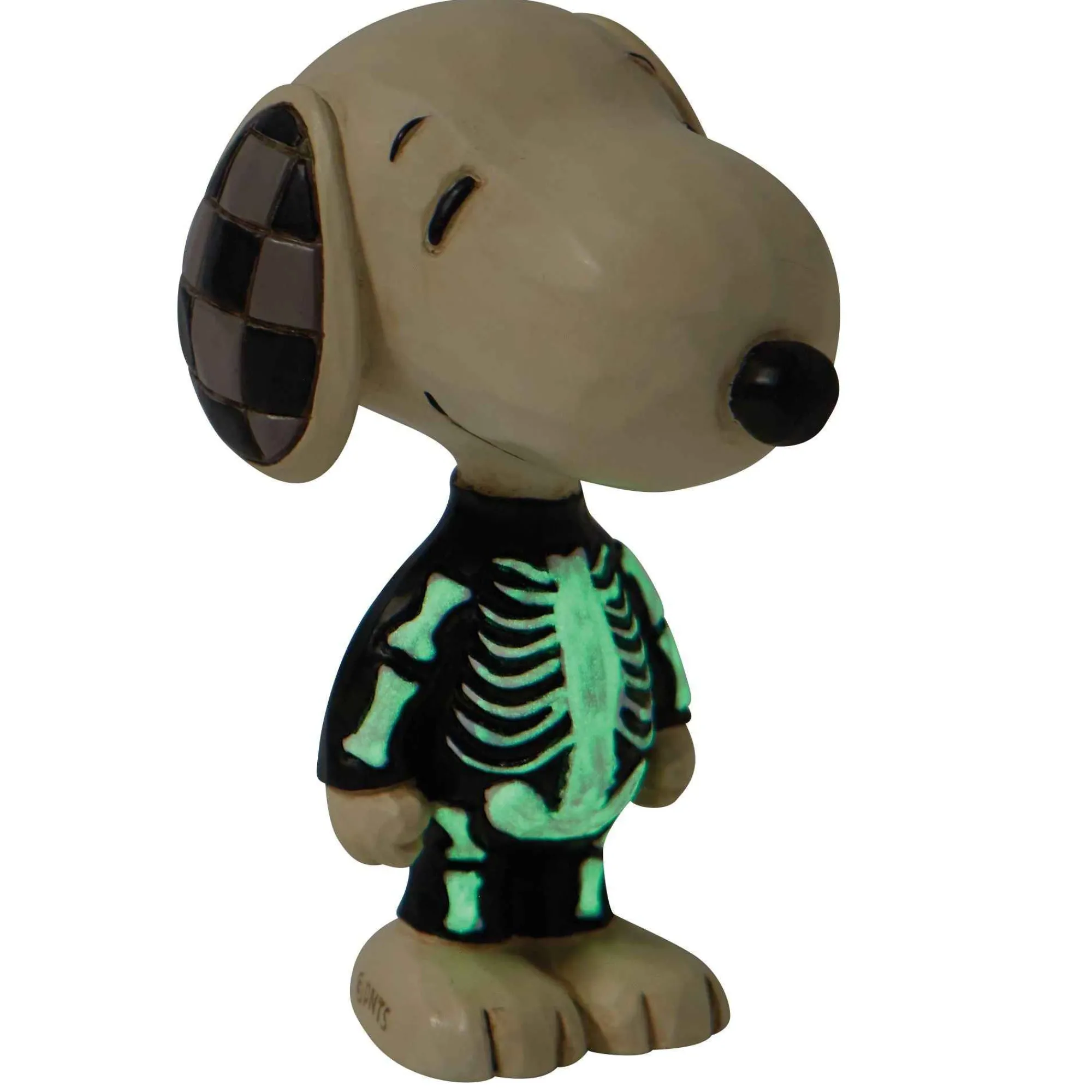 Peanuts by Jim Shore Snoopy Skeleton Mini