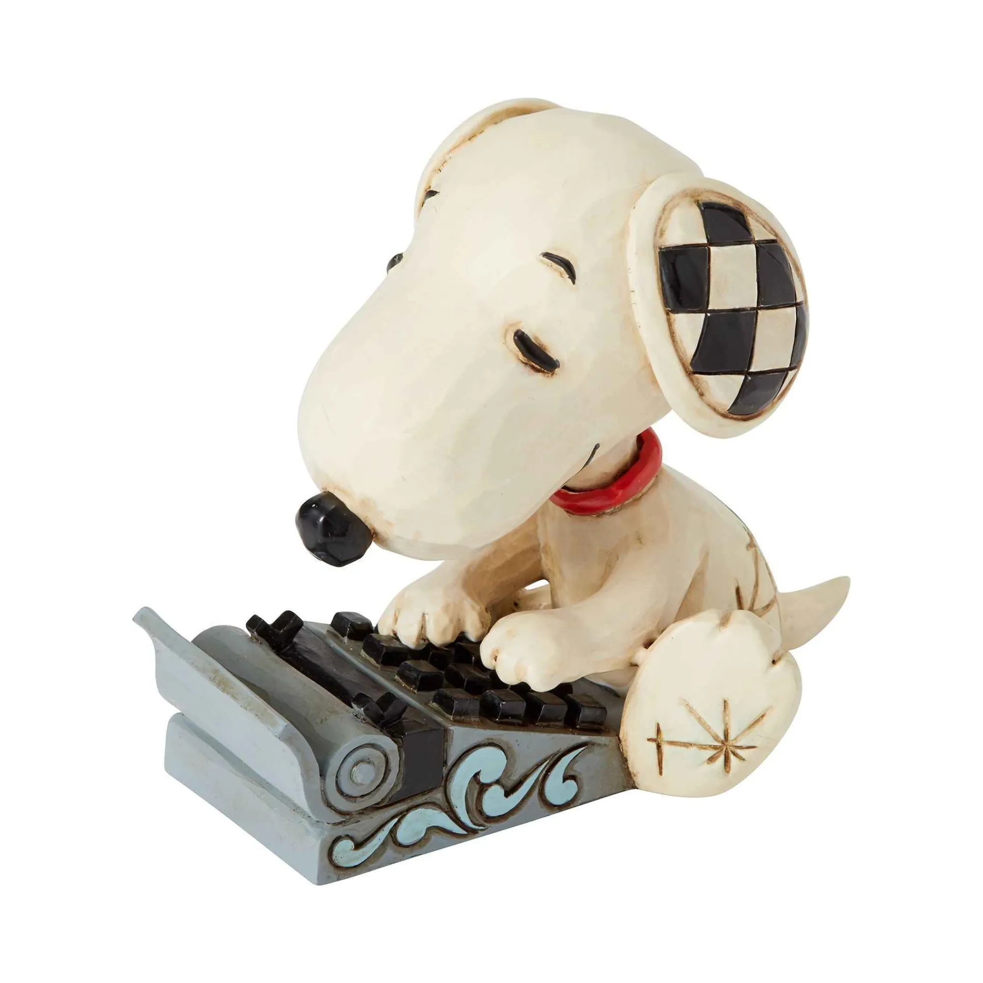 Peanuts by Jim Shore Snoopy Typing Mini