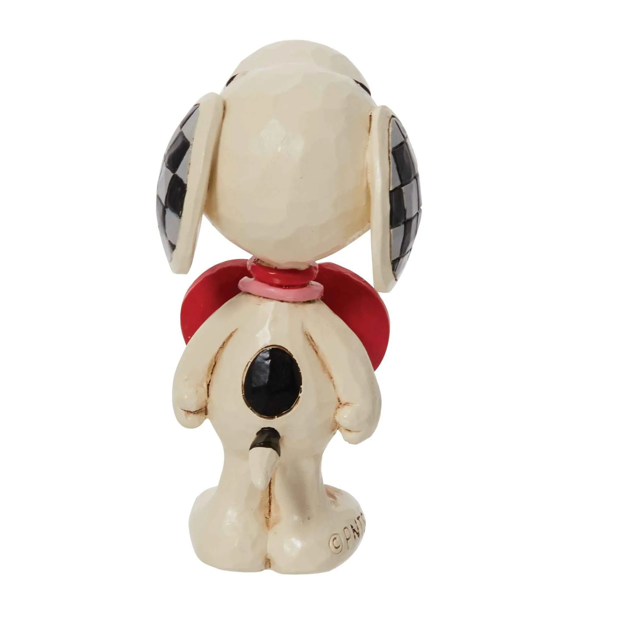 Peanuts by Jim Shore Snoopy Wearing Heart Sign