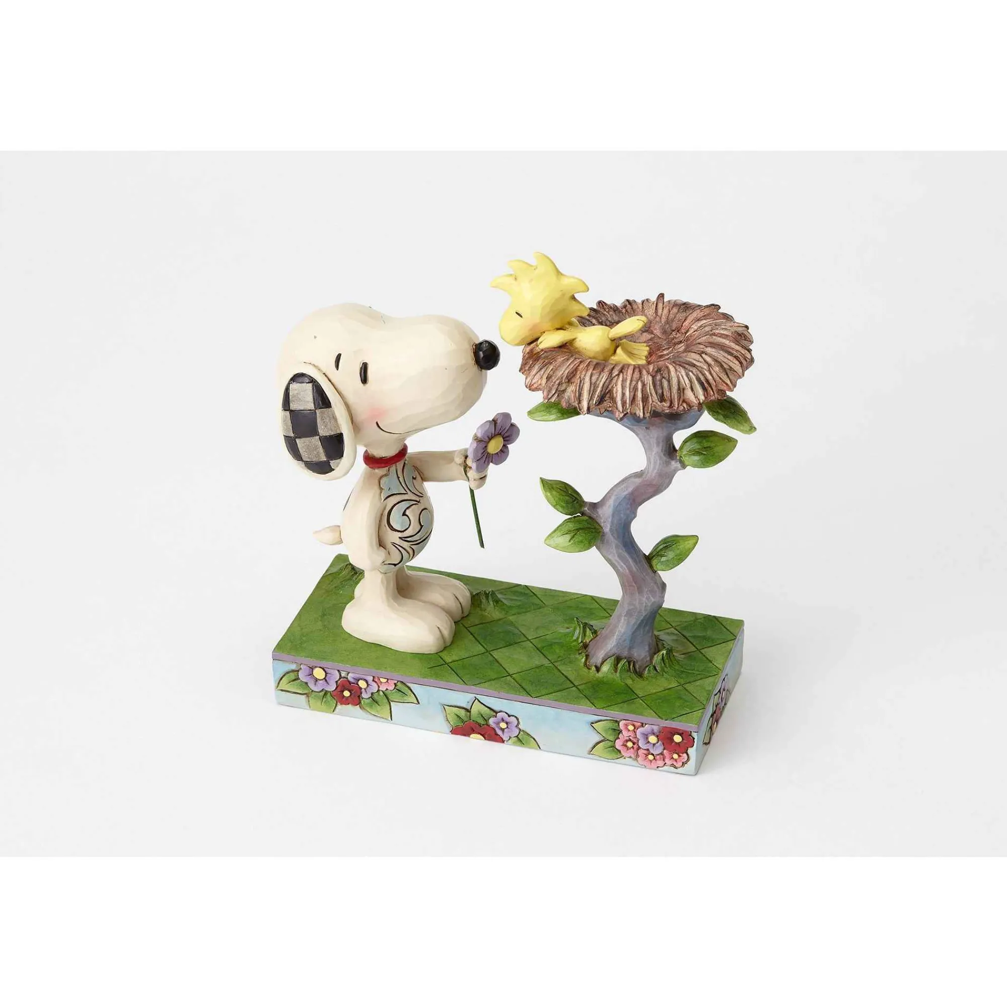 Peanuts by Jim Shore Snoopy With Woodstock In Nest
