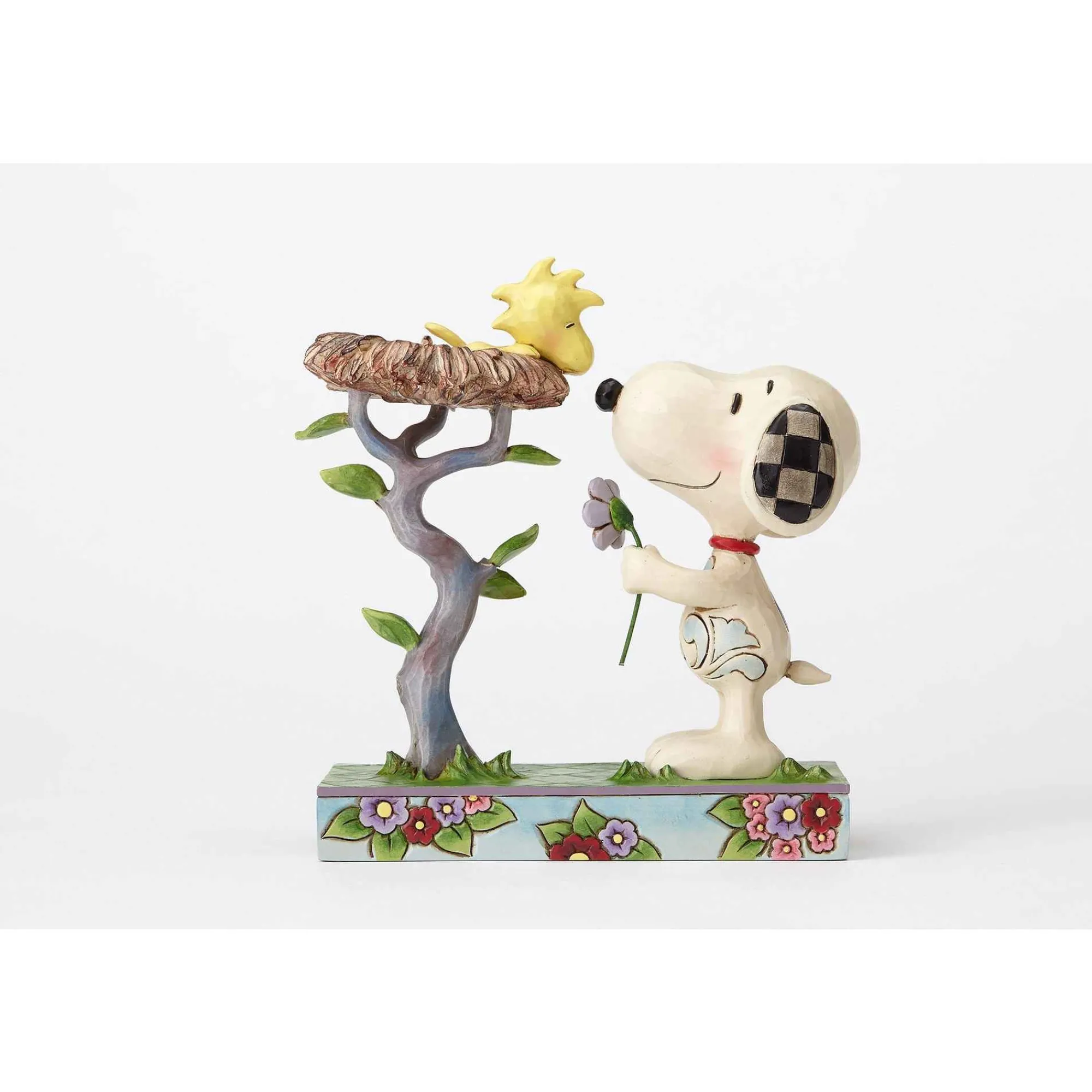 Peanuts by Jim Shore Snoopy With Woodstock In Nest