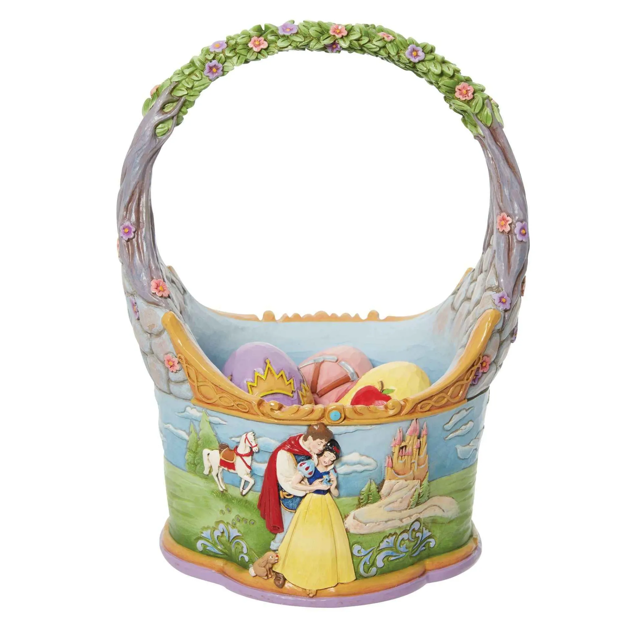 Disney Traditions Snow White Basket & Eggs