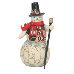 FAO Schwarz by Jim Shore Snowman In Fao Vest