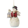 Country Living by Jim Shore Snowman With Lantern Ornament