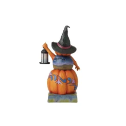 Jim Shore Heartwood Creek Stacked Pumpkin Witch