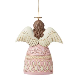Jim Shore Heartwood Creek The Rose Angel With Heart Orn
