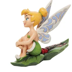 Disney Traditions Tinker Bell Sitting On Holly