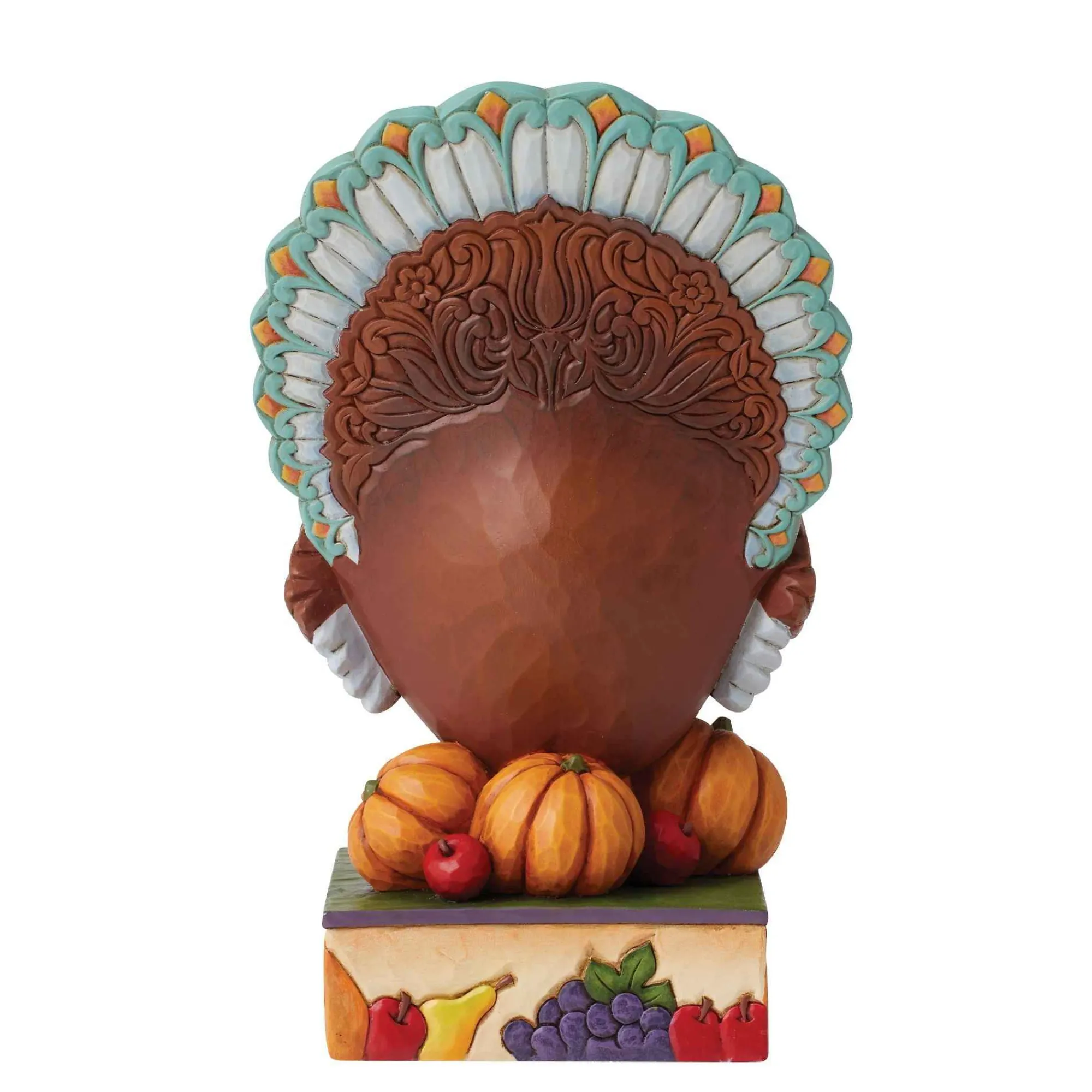 Jim Shore Heartwood Creek Traditional Turkey Scene Fig
