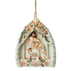 Jim Shore Heartwood Creek Wdland Dated 2023 Nativity Orn