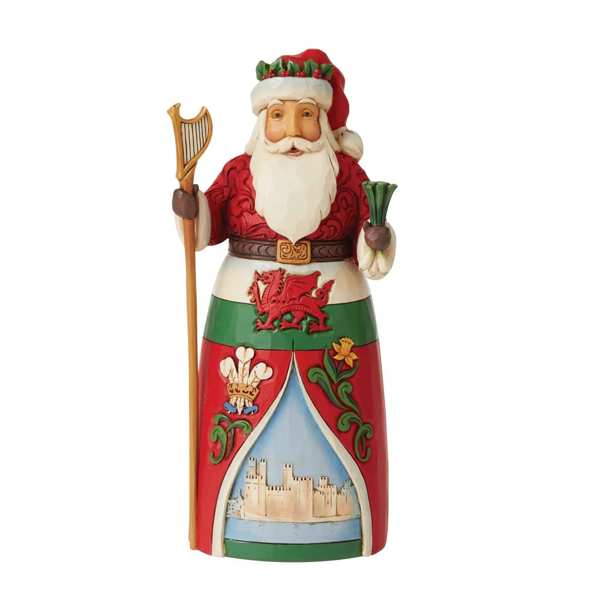 Jim Shore Heartwood Creek Welsh Santa