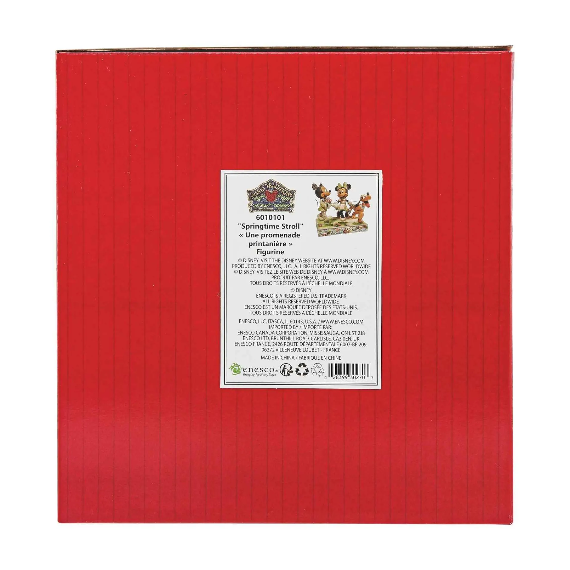 Disney Traditions White Woodland Mickey&Minnie