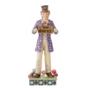 Willy Wonka by Jim Shore Willy Wonka W/Rotating Chocbar