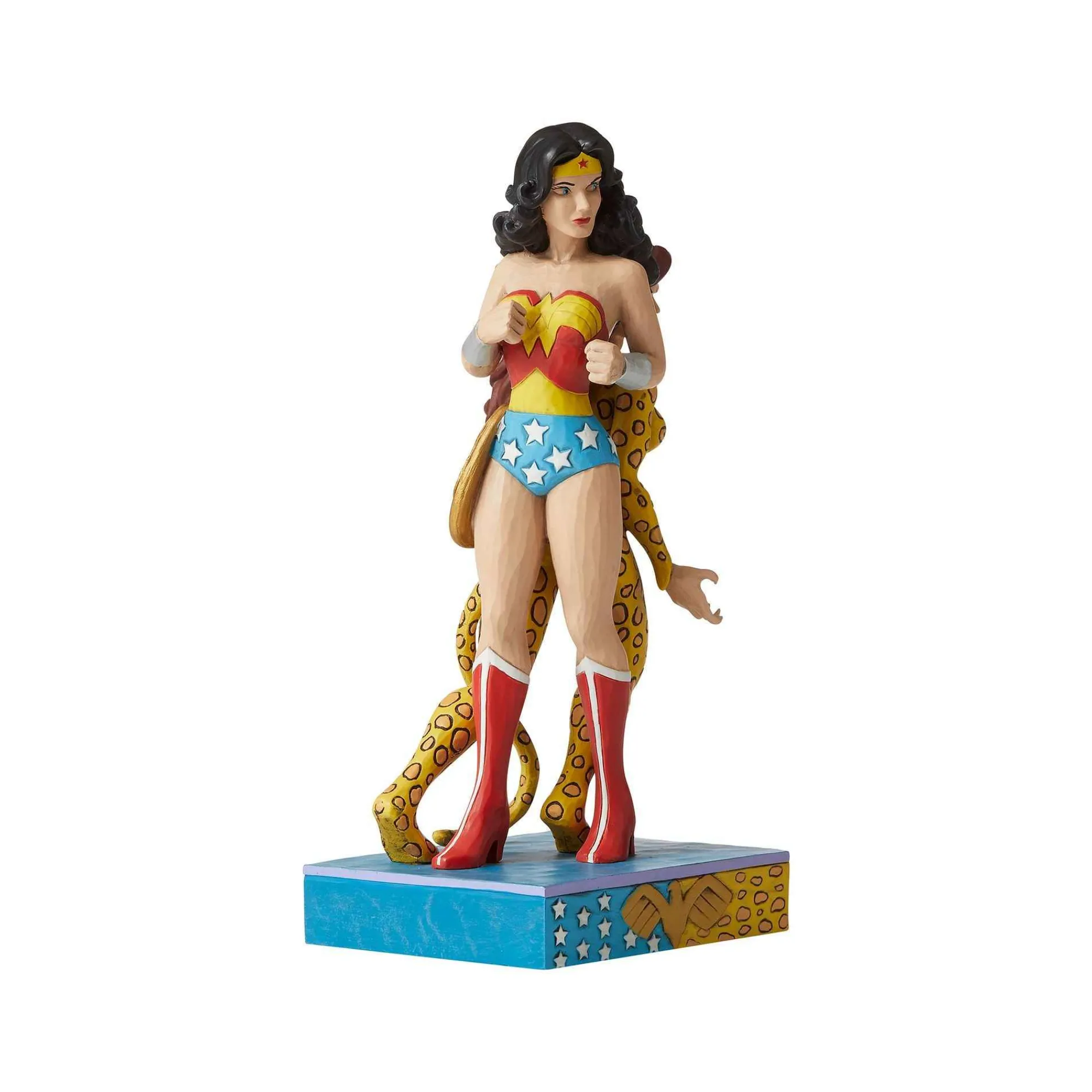 DC Comics by Jim Shore Wonder Woman And Cheetah