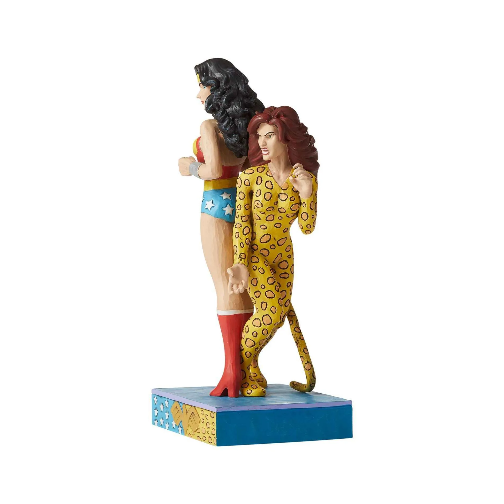 DC Comics by Jim Shore Wonder Woman And Cheetah