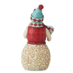 Jim Shore Heartwood Creek Wonderland Snowman Sledding