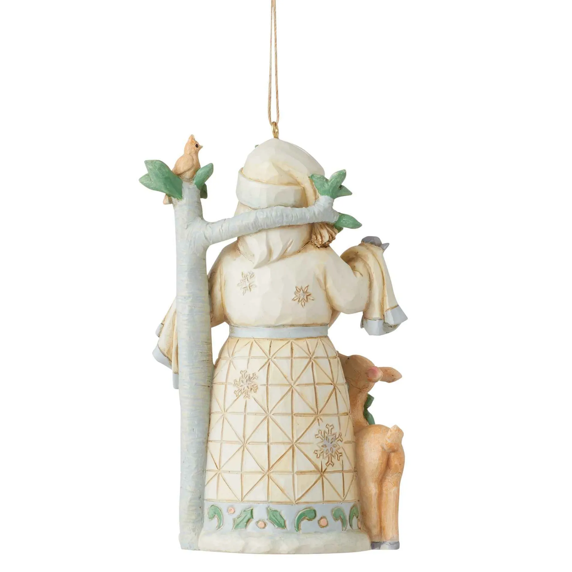 Jim Shore Heartwood Creek Woodland 2022 Santa Ornament