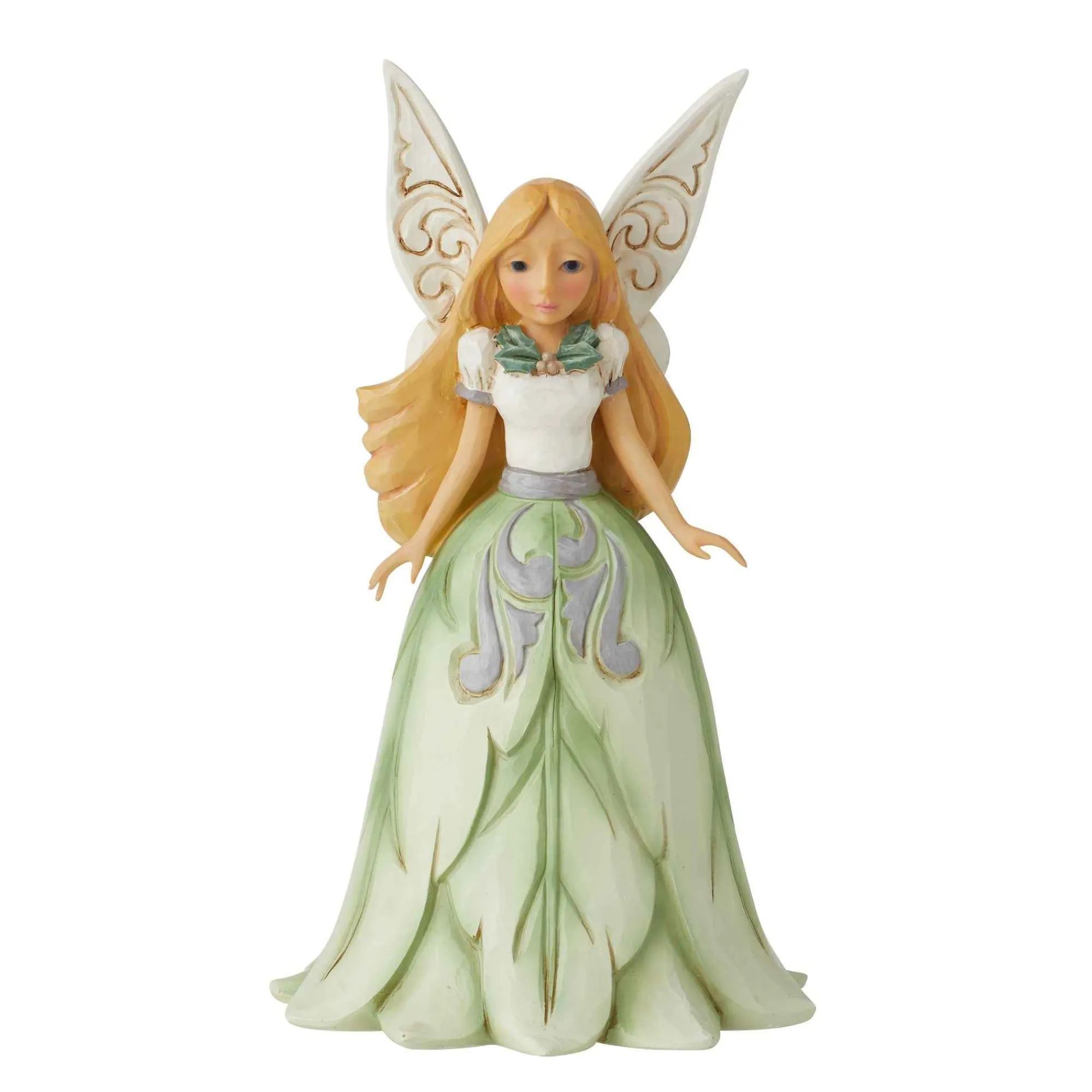 Jim Shore Heartwood Creek Woodland Fairy In Leaf Skirt