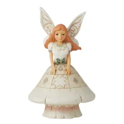Jim Shore Heartwood Creek Woodland Fairy Mushroom Skirt