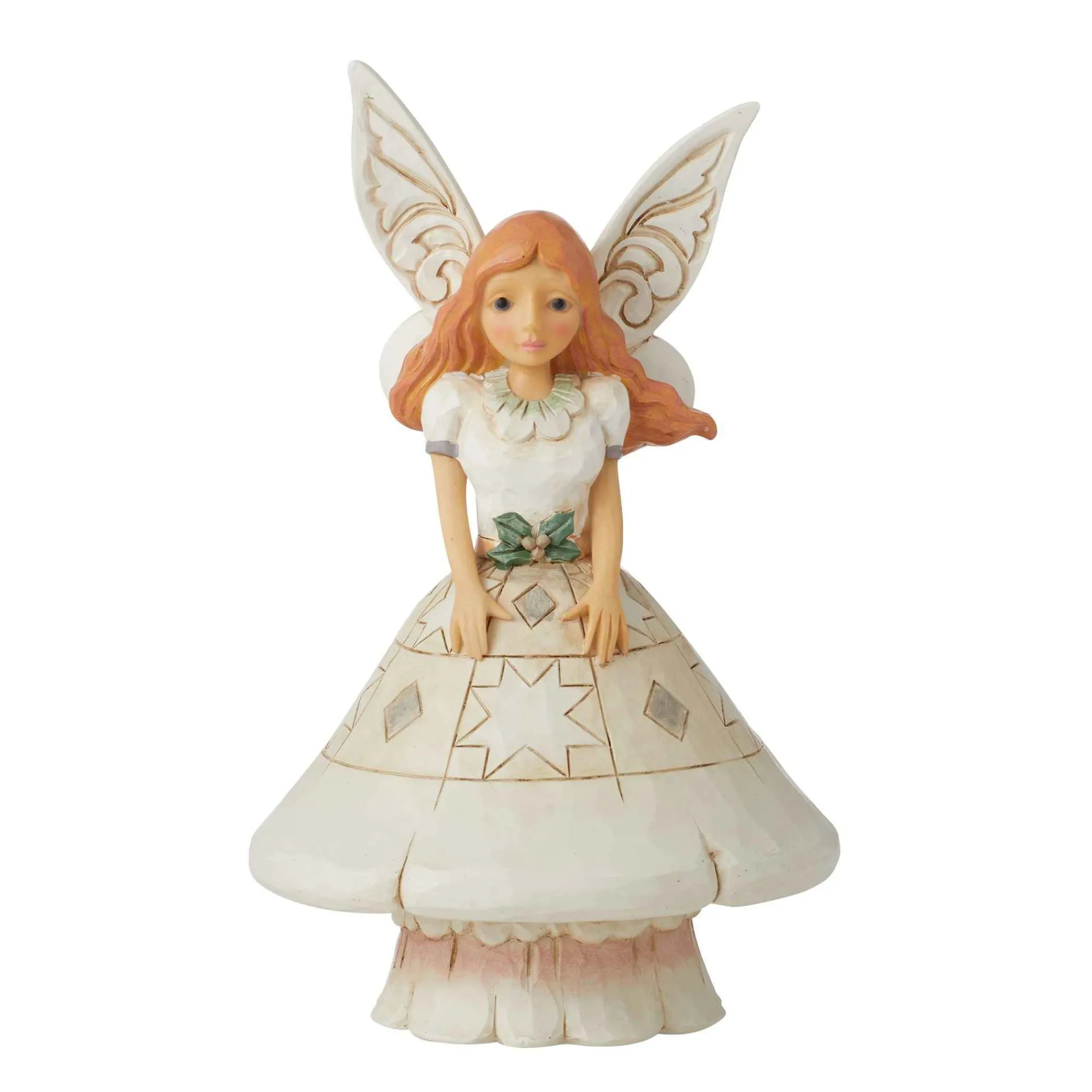 Jim Shore Heartwood Creek Woodland Fairy Mushroom Skirt