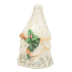 Jim Shore Heartwood Creek Woodland Gnome Mushroom Hat