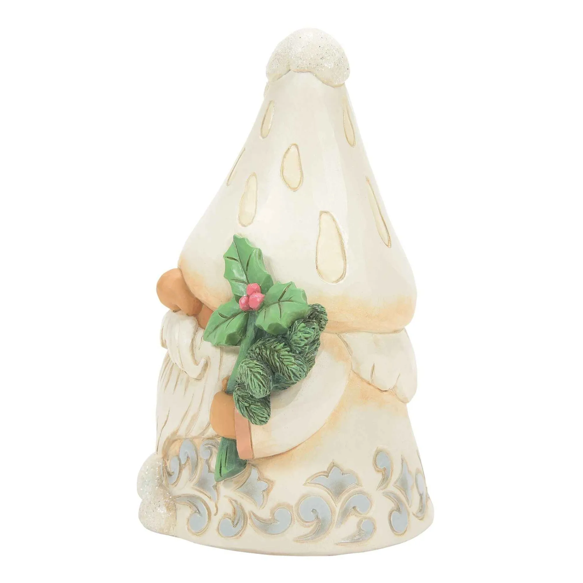 Jim Shore Heartwood Creek Woodland Gnome Mushroom Hat