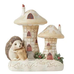 Jim Shore Heartwood Creek Woodland Lited Mushroom House