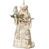 Jim Shore Heartwood Creek Woodland Santa Ornament