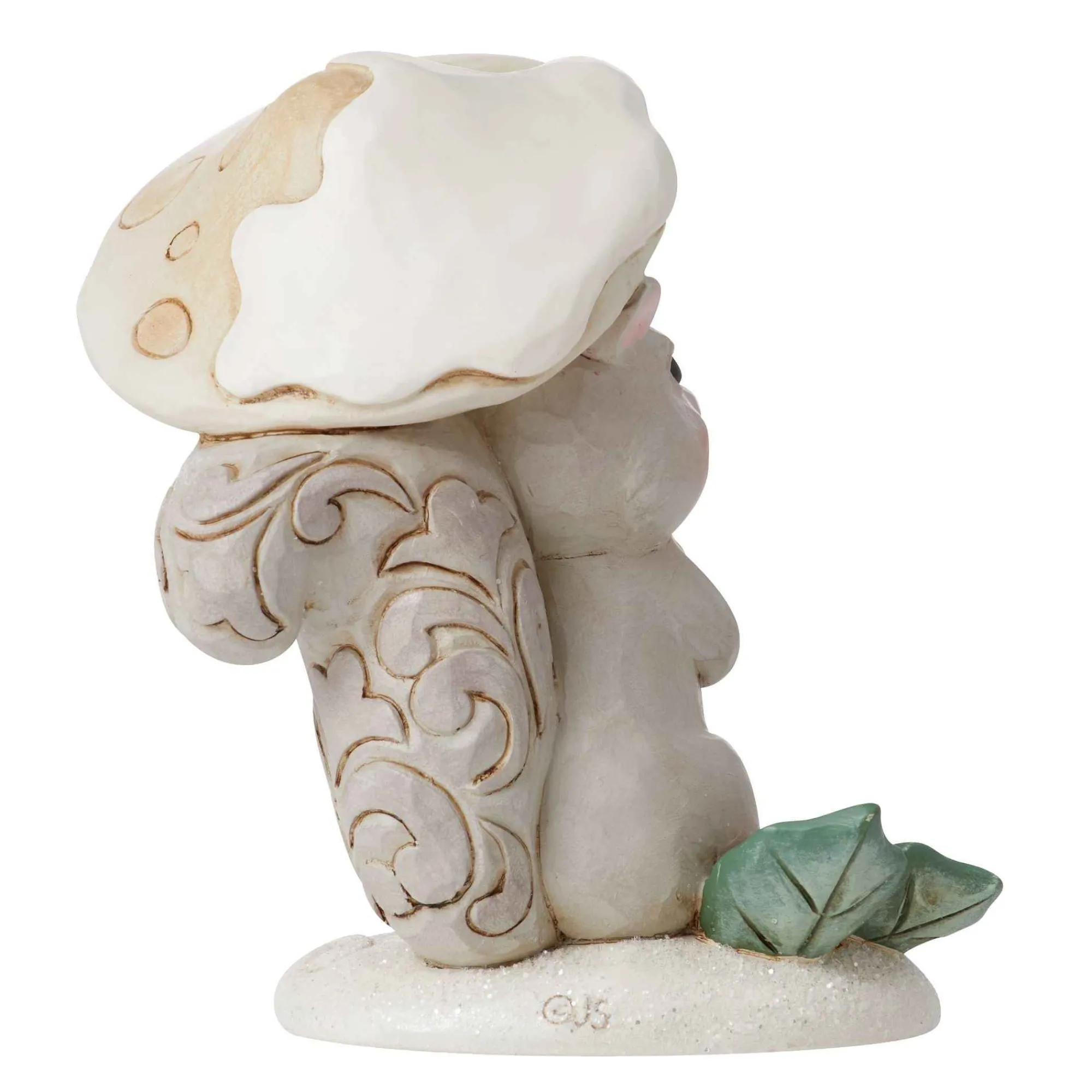 Jim Shore Heartwood Creek Woodlnd Squirrel With Mushroom
