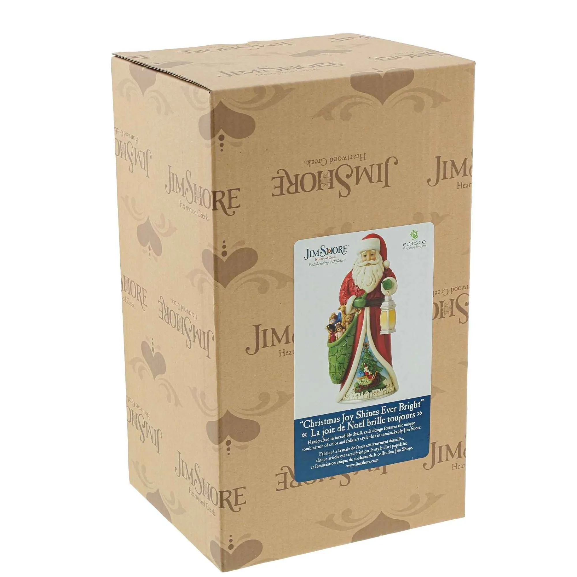 Jim Shore Heartwood Creek Worldwide Event Santa With Bag